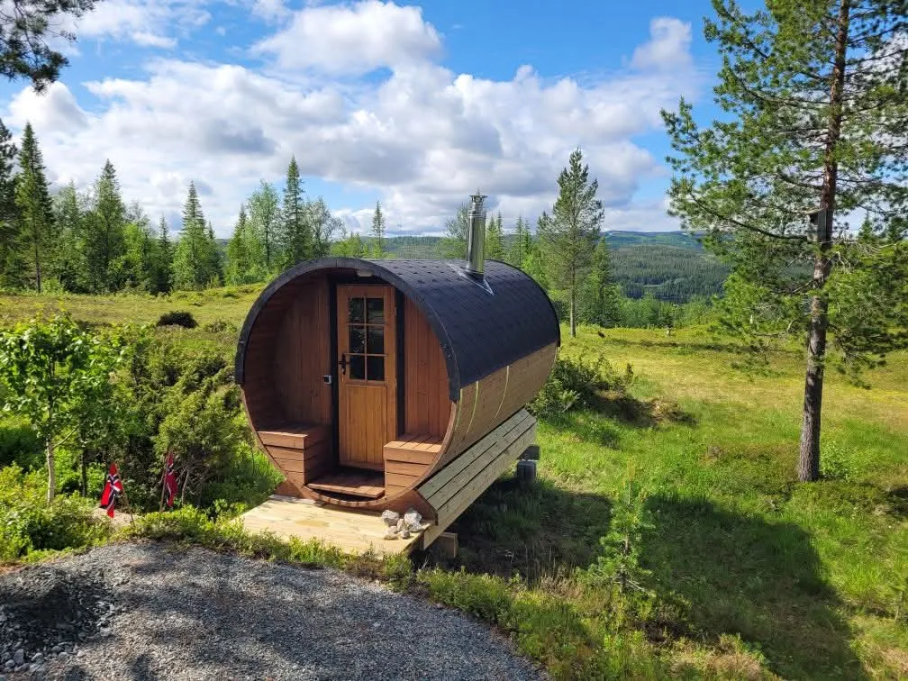 Barrel Sauna Woods free