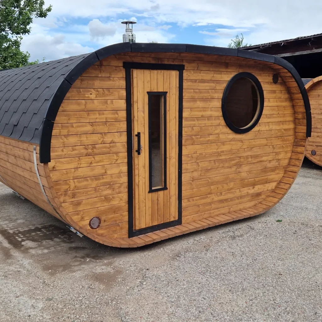Oval Sauna normal door