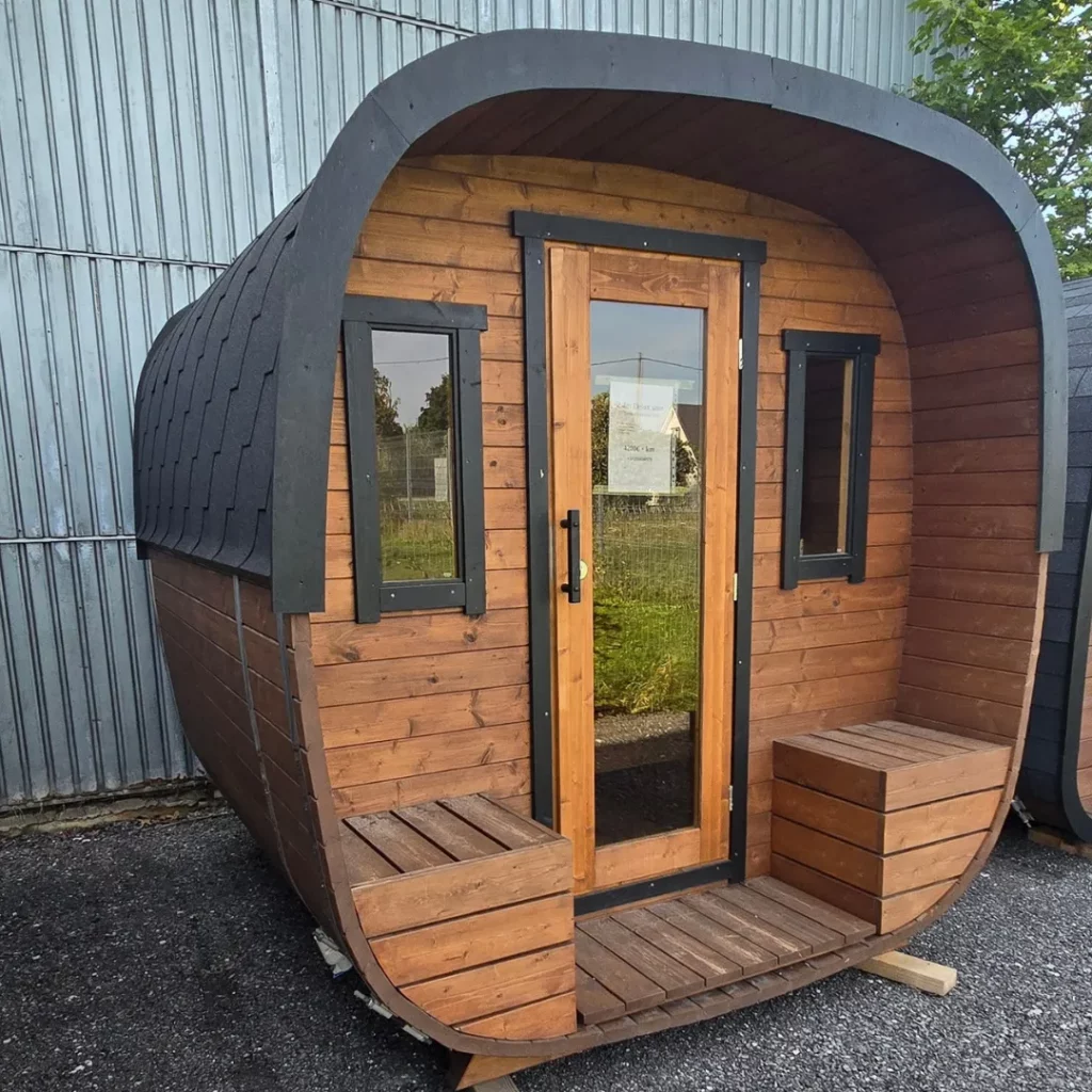 Standard cube sauna