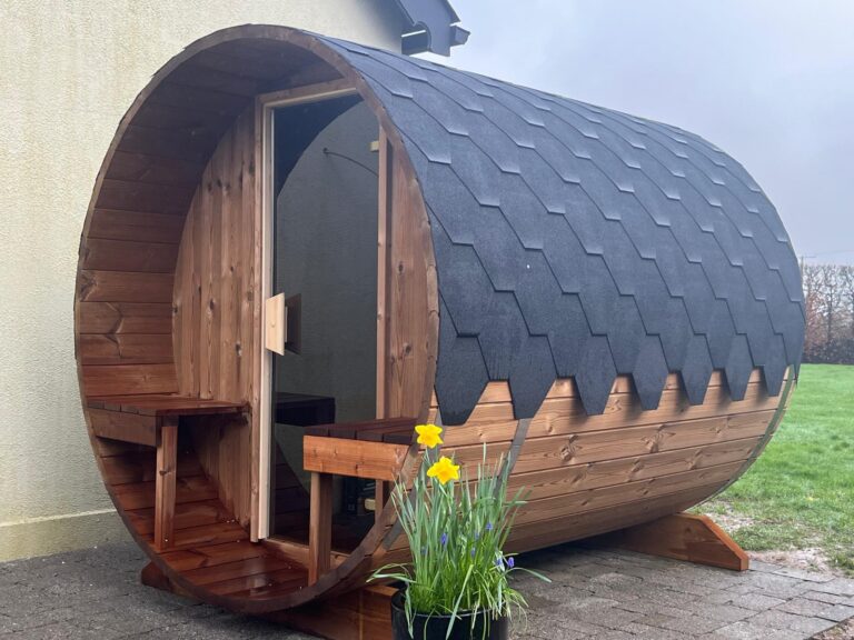 Comfort Barrel Sauna Delivery Near Waterford: DIY Self-Assembly Project